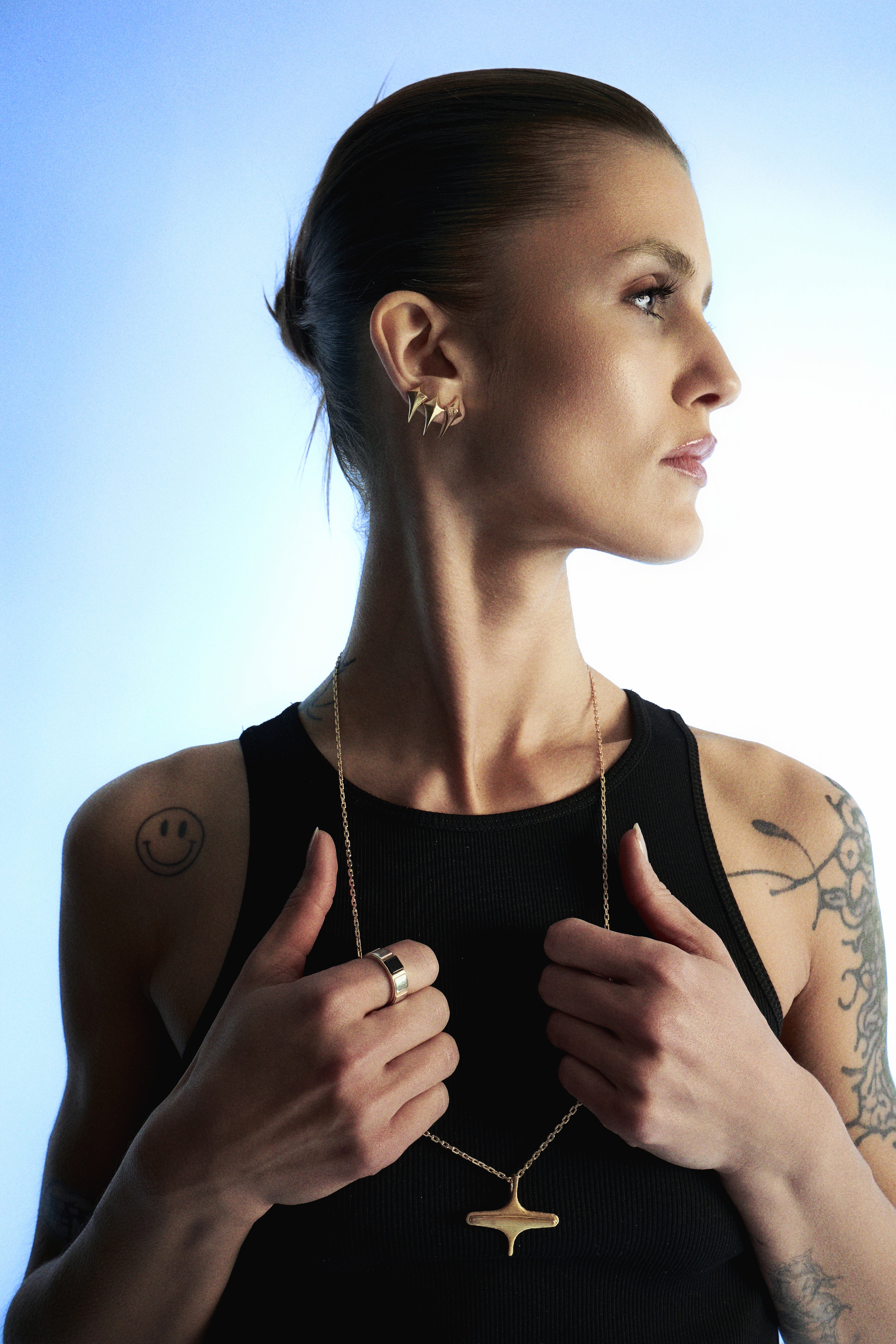 Naszyjnik CADET złocony